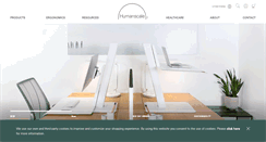 Desktop Screenshot of humanscale.com